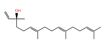 (S,E,E)-3,7,11,15-Tetramethyl-1,6,10,14-hexadecatetraene-3-ol